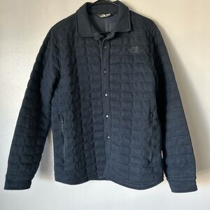 The North Face ThermoBall Eco jacket navy blue color quilted style